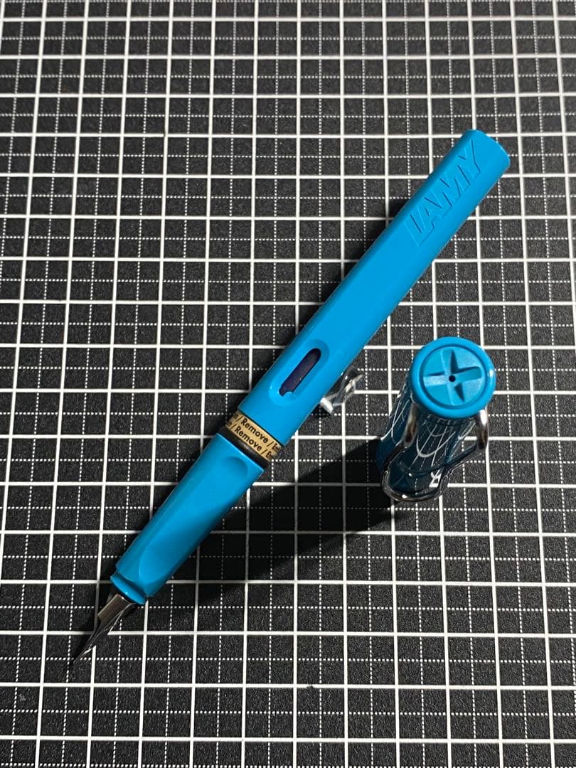 LAMY Safari Aqua-Marine 万年筆　字幅EF