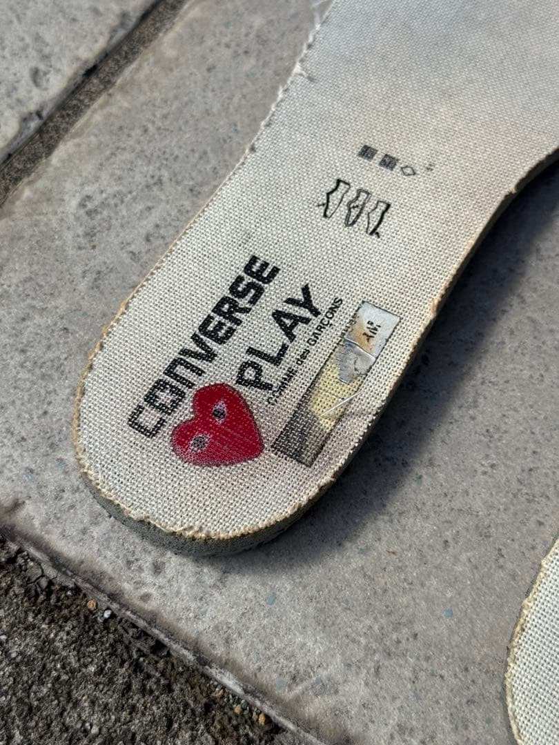 PLAY COMME des GARÇONS コンバース CT70 US10