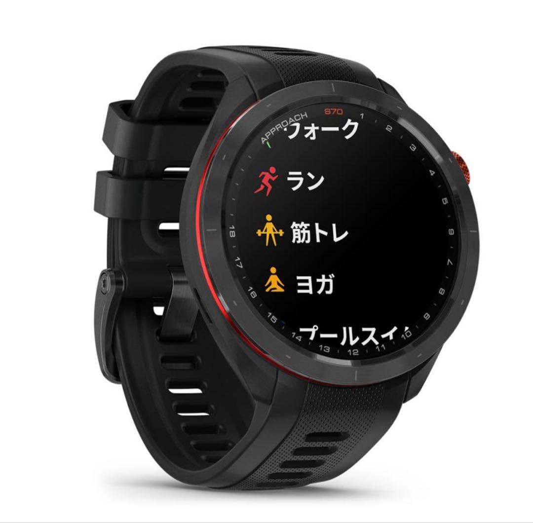 【Tomo】GARMIN ガーミン S70 Black 保証付