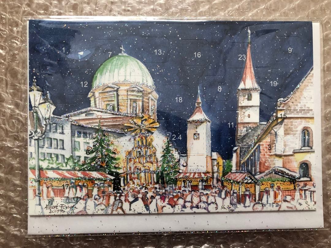 海外購入品 クリスマスカード メッセージカード 5点セット