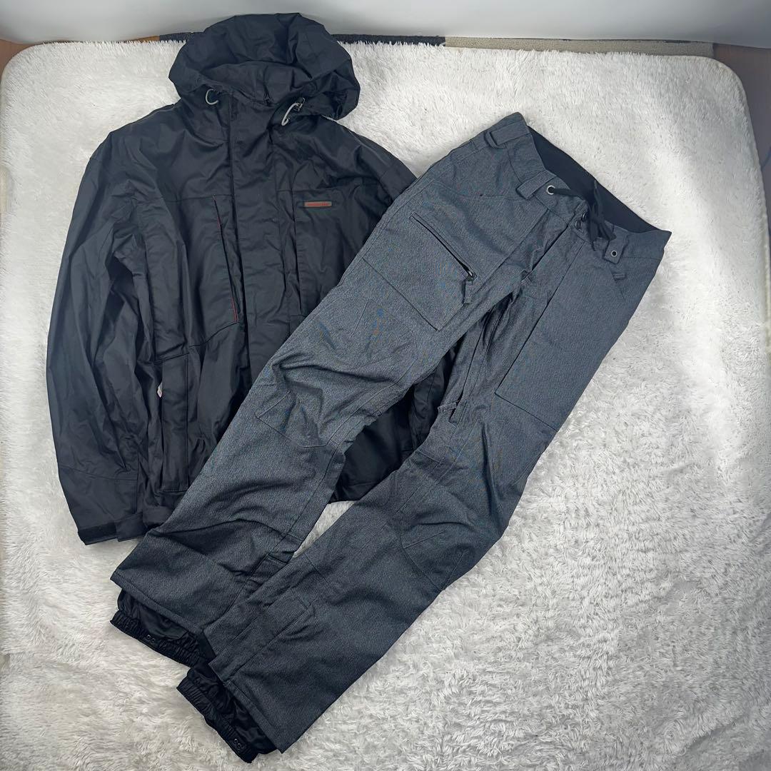 スノーボードセットアップ　アバランチウェアXL　バートン　パンツS　黒