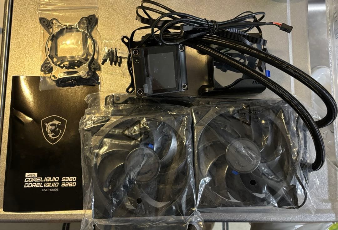 MSI MAG CORELIQUID S280 水冷CPUクーラー