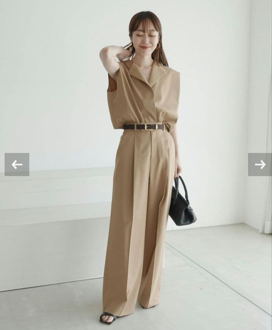 Noble　エステルツイルショートレングスブラウス