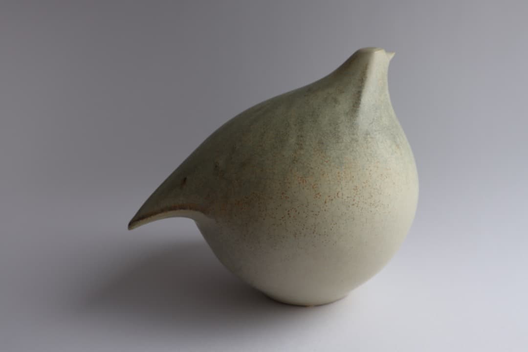 Getthen Holm　北欧陶器/北欧ビンテージ/鳥の形をした陶器