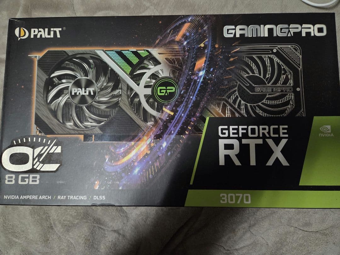 グラフィックボード・グラボ・ビデオカード PALIT GEFORCE RTX3070 8gb