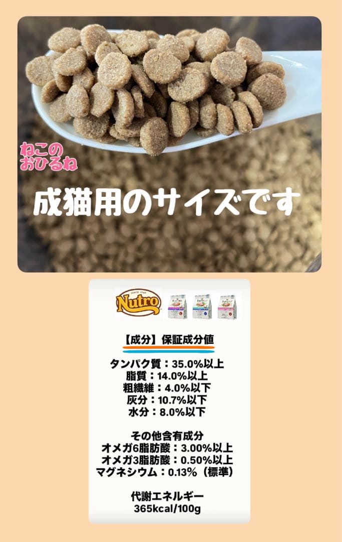 ニュートロ　シュプレモ　成猫用（チキン&サーモン）3kgパック×２袋