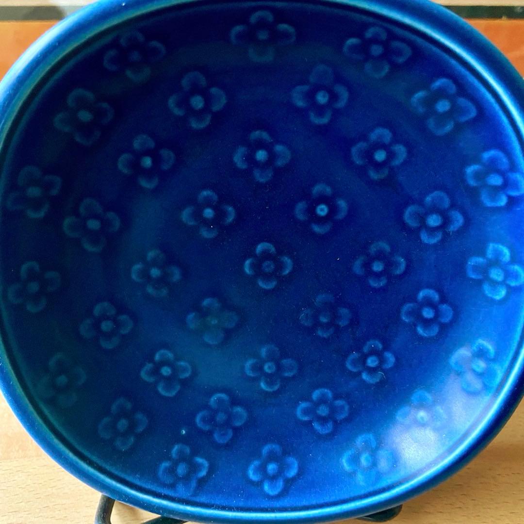 MARSELIS / Denmark型番2636ブルー花文様プレート デンマーク