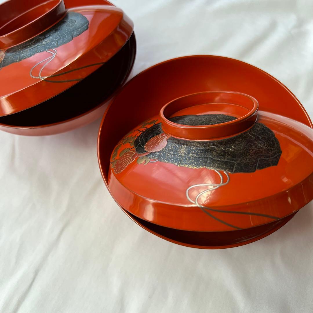 漆塗　椀　送料込