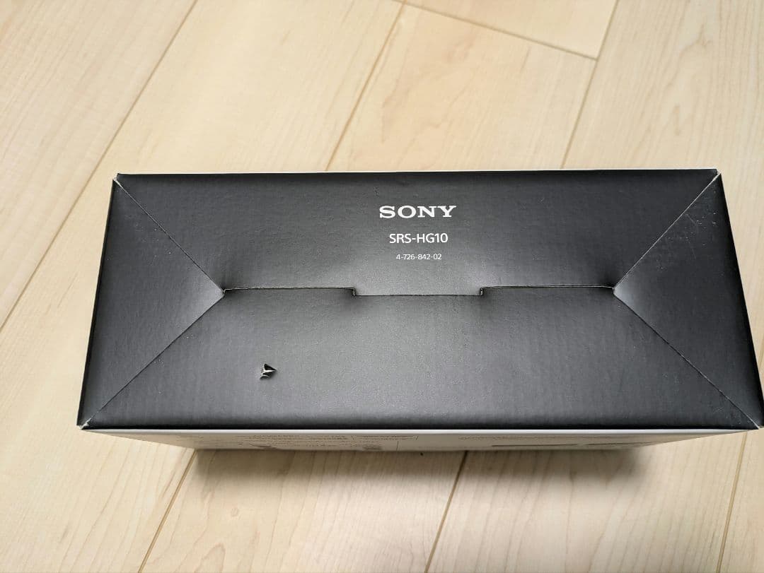 SRS-HG10 グレイッシュブラック　ハイレゾ　ワイヤレススピーカー　SONY