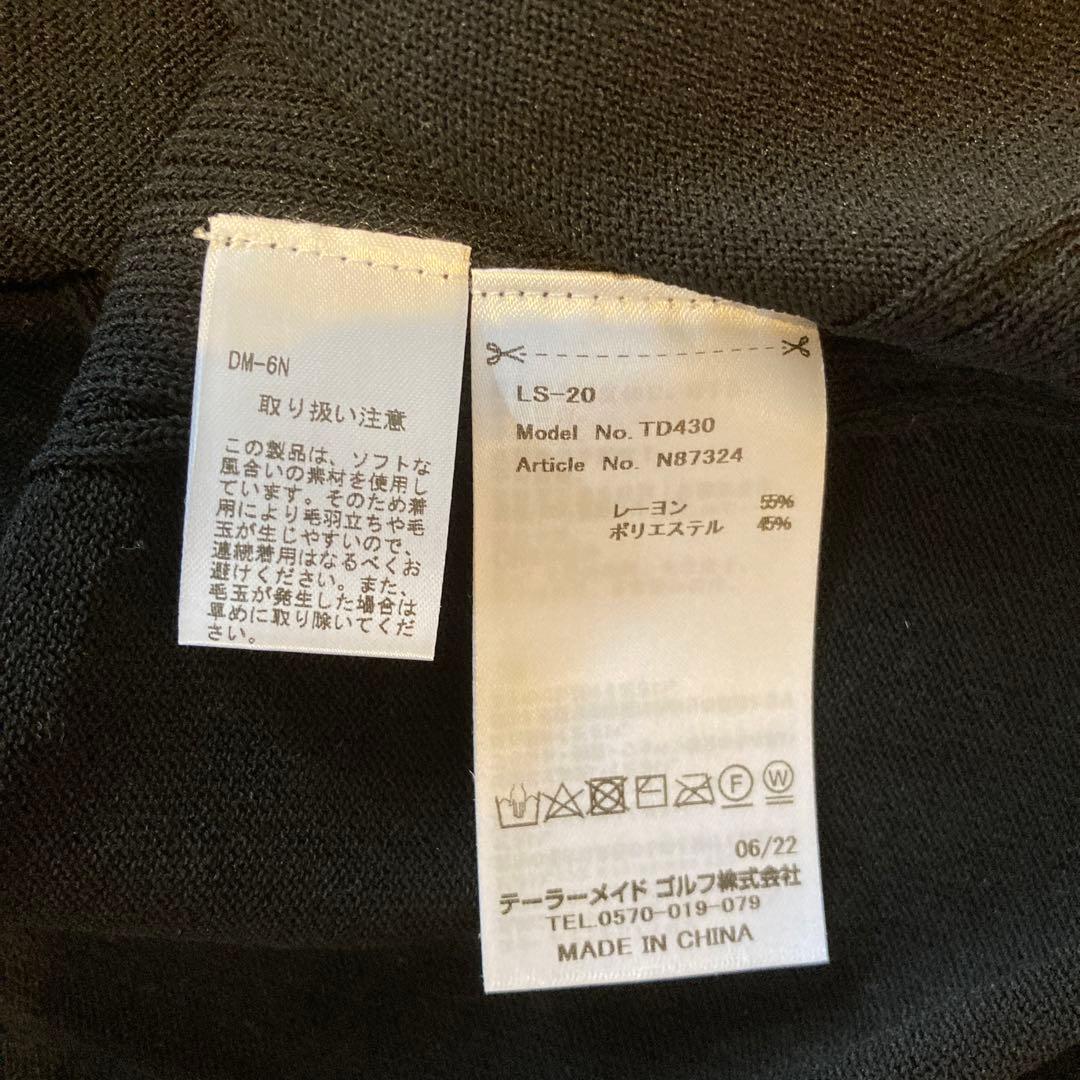 テーラーメイド 長袖 セーター モックネック