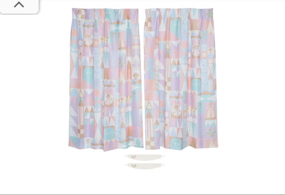 Happiness Everywhere イッツ・ア・スモールワールド カーテン