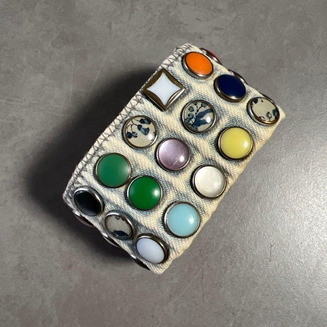 KAPITAL ブレスレット リストバンド デニム