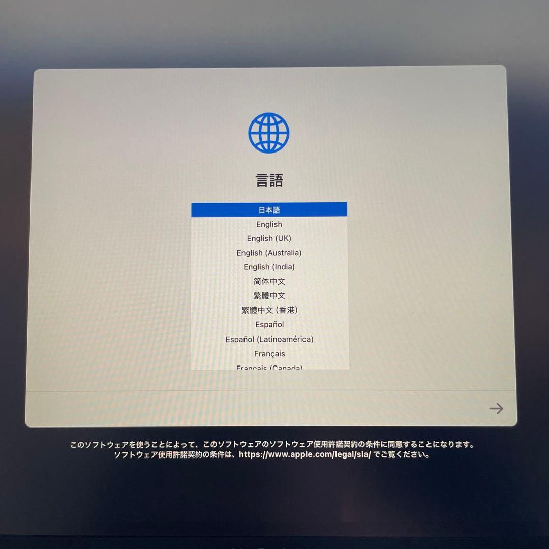 G*E様 【美品】MacBook Air 2019 8GB SSD128 バッテ