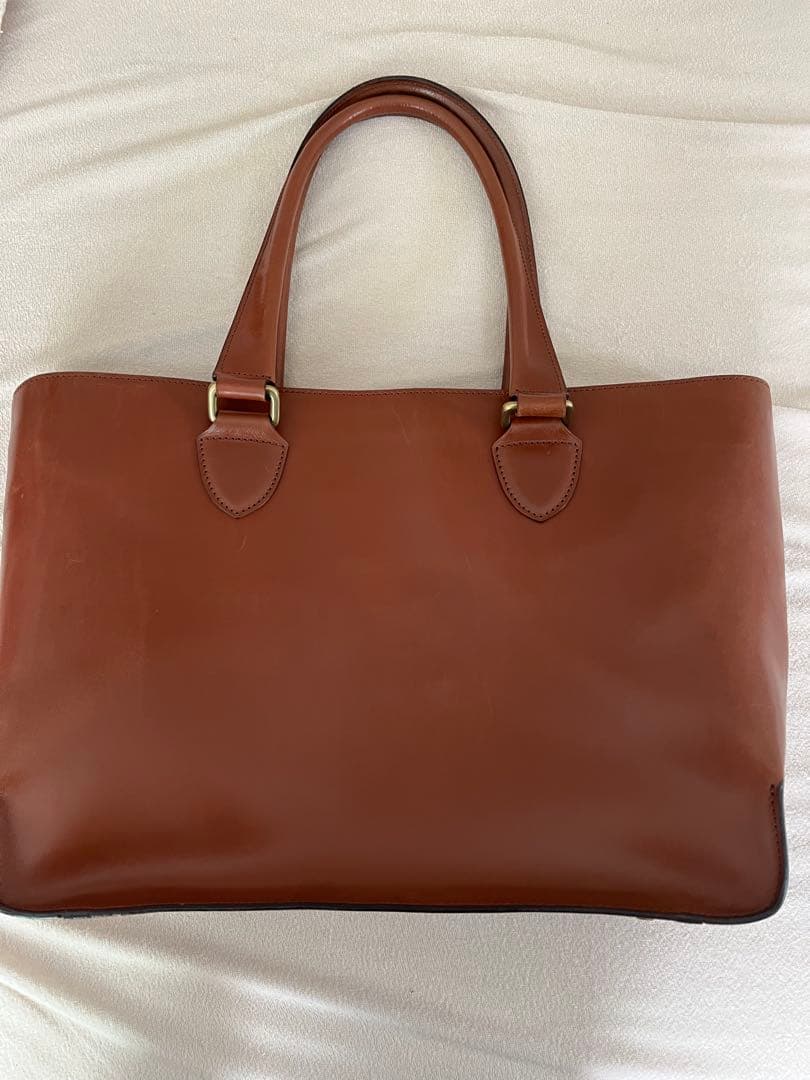 即購入大歓迎！お値下げ！GANZO ブライドルレザートートバッグ