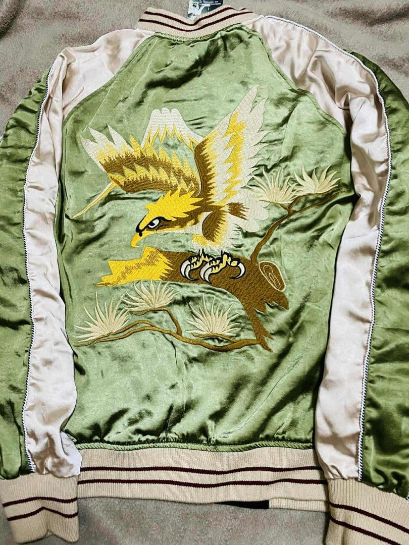 未使用 2面用 NON STOCK & CO 別珍 虎鷲 限定 スカジャン 美品