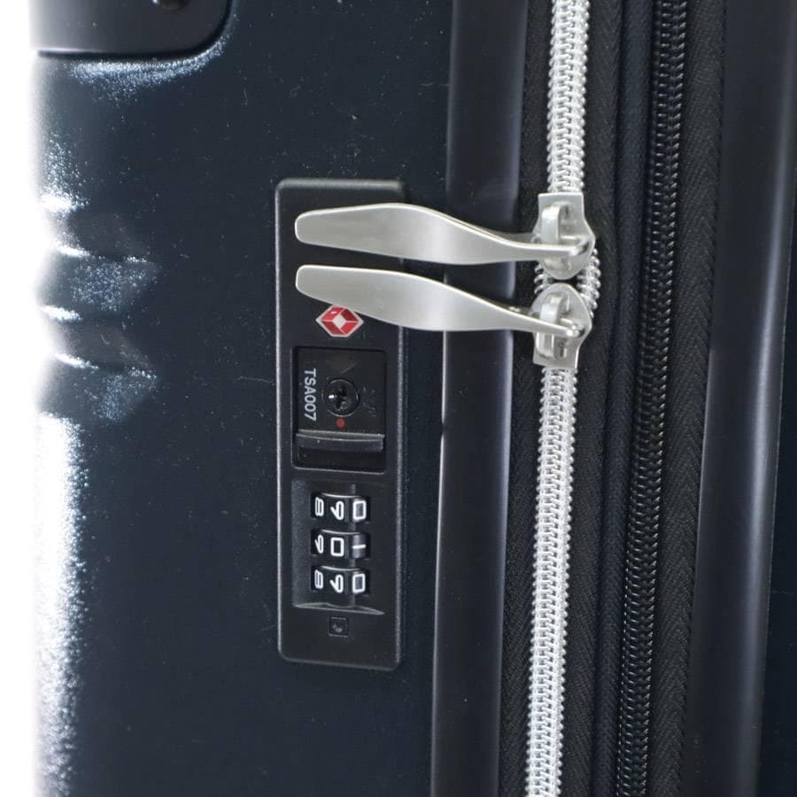 展示品 ACE EXACT スーツケース 75~89L ネイビー TSAロック