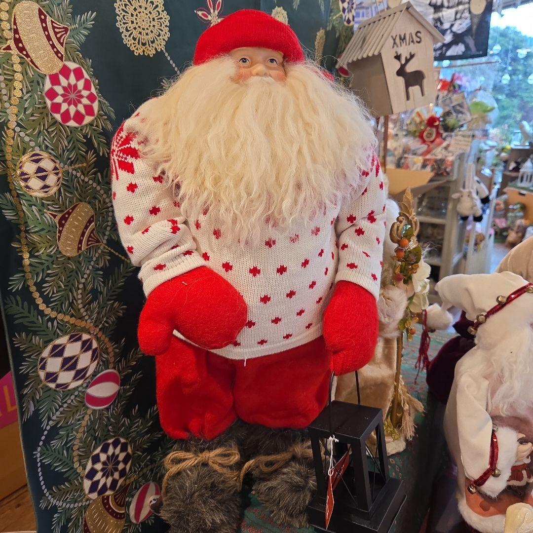 サンタクロース ぬいぐるみ 赤と白