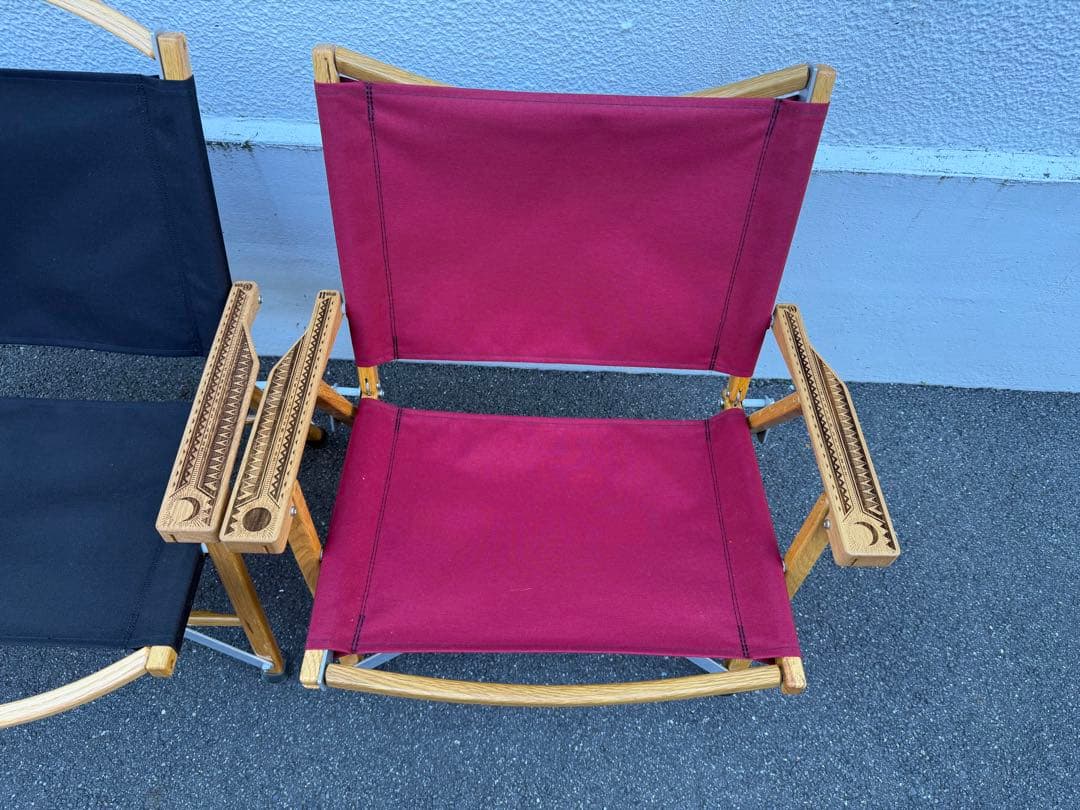 Kermit Chair アウトドアチェア 2色セット ヒジラク