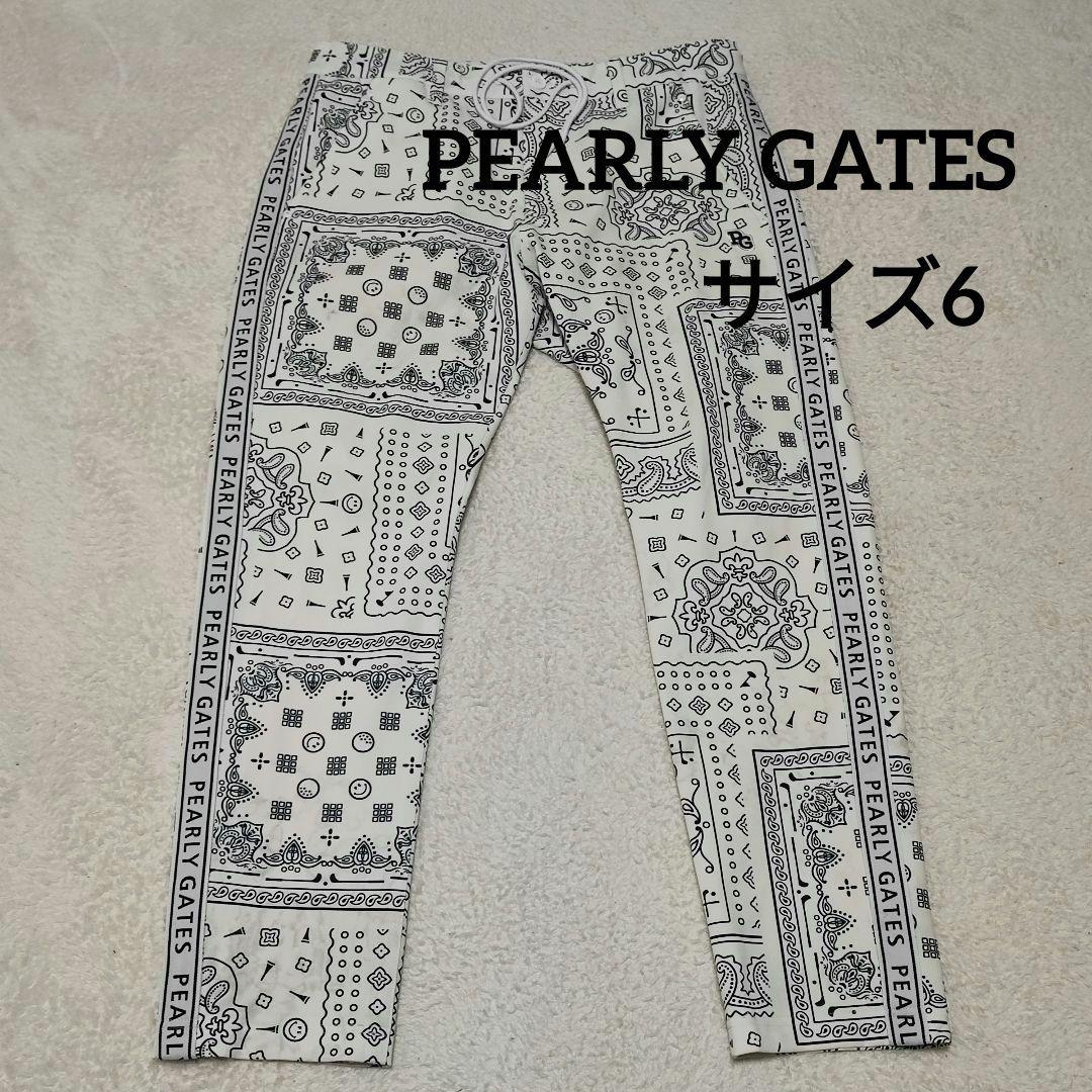 PEARLY GATES　パーリーゲイツ　ゴルフウェアー　バンダナ柄　サイズ6