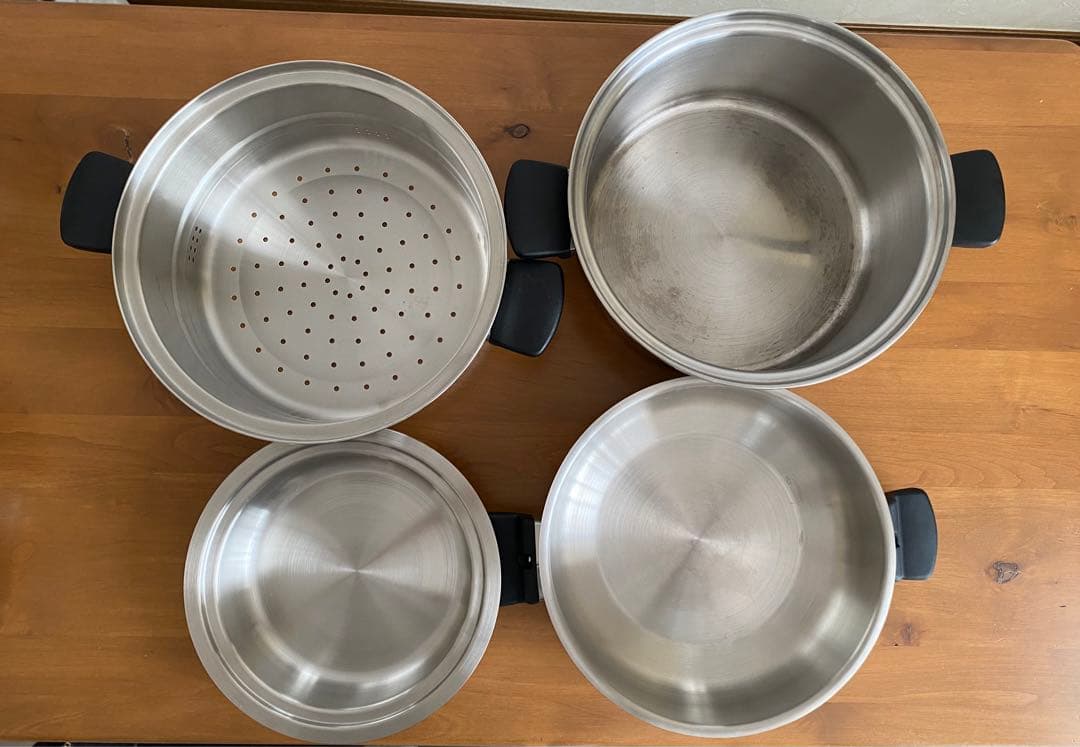 アムウェイ鍋　無水調理器　レシピ本付き‼︎