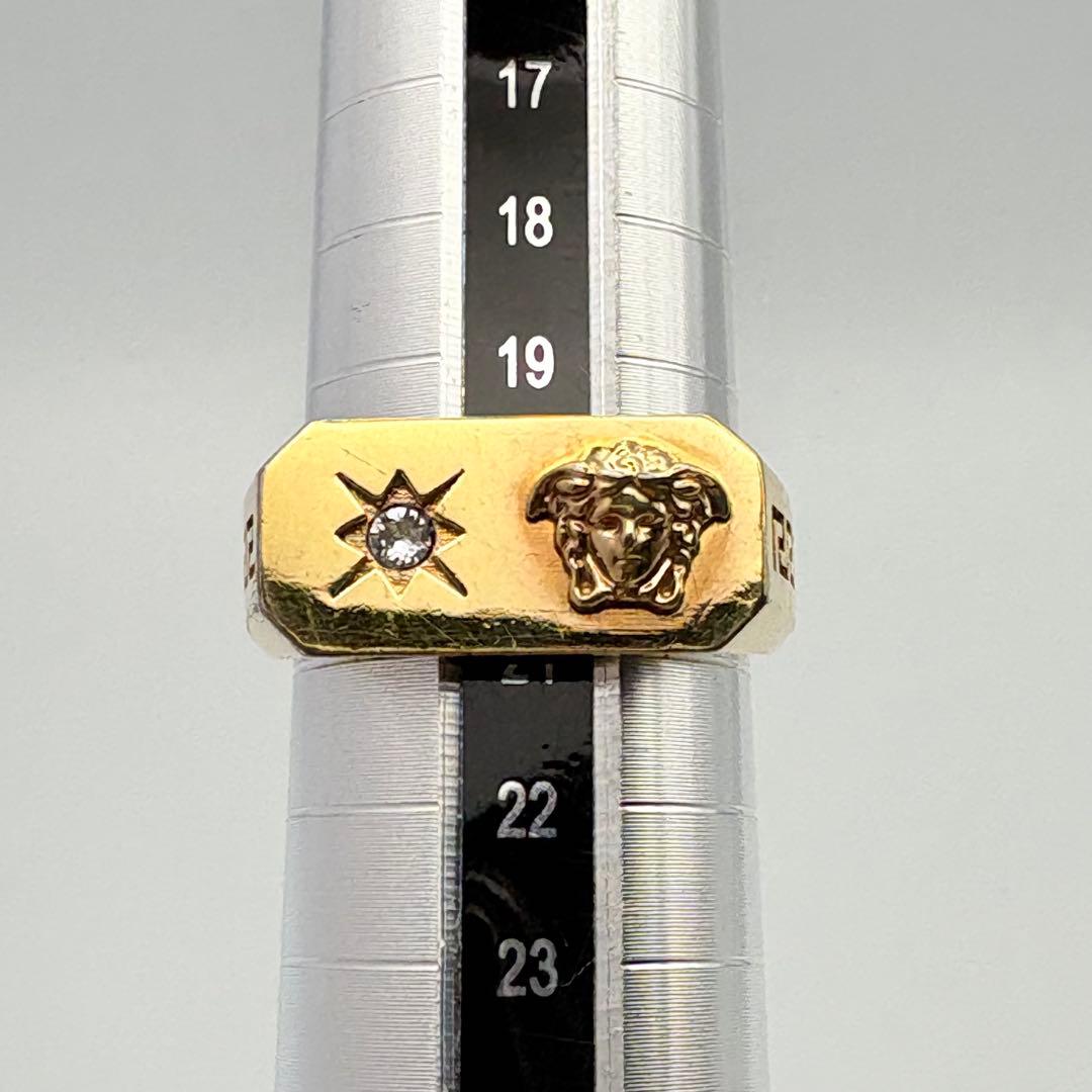 VERSACE ヴェルサーチ メデューサ リング 20号 ゴールド