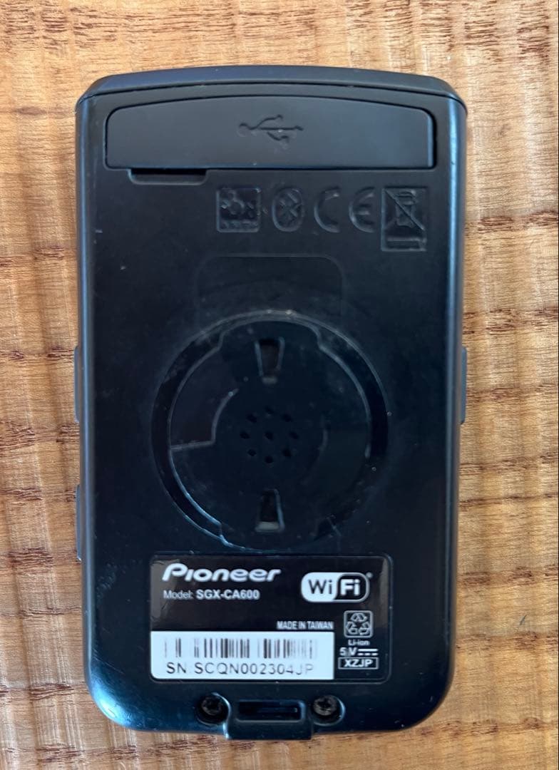 Pioneer SGX-CA600 GPSサイクルコンピューター本体