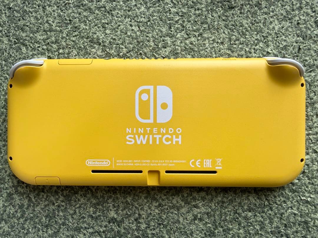 Nintendo Switch Lite イエロー 充電器&ケース付