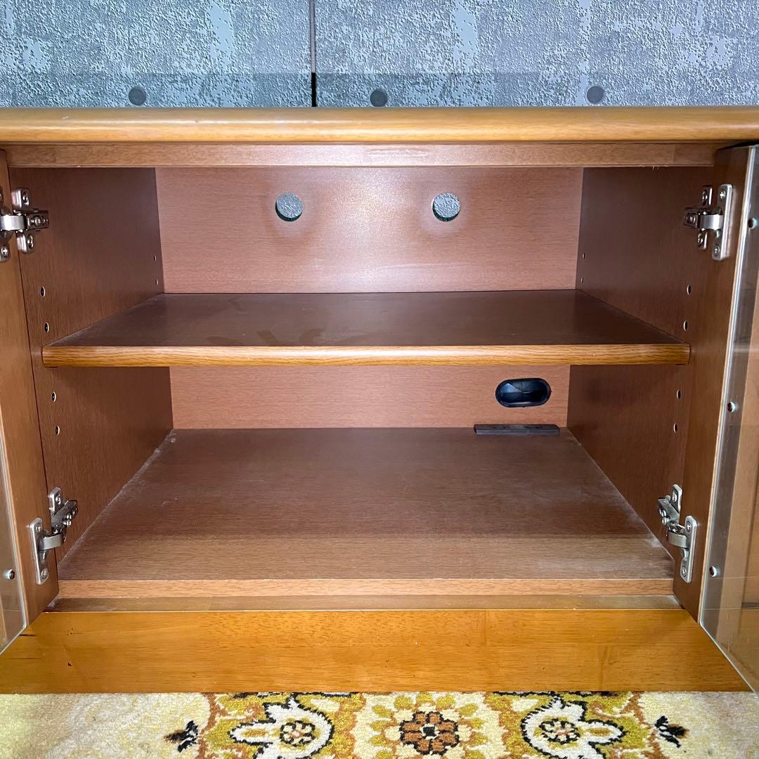 ꧁マルニ木工 maruni꧂コンセント付ローボード チェスト テレビ台 電源