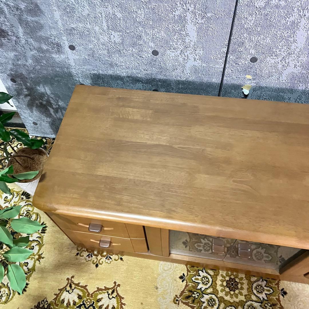 ꧁マルニ木工 maruni꧂コンセント付ローボード チェスト テレビ台 電源