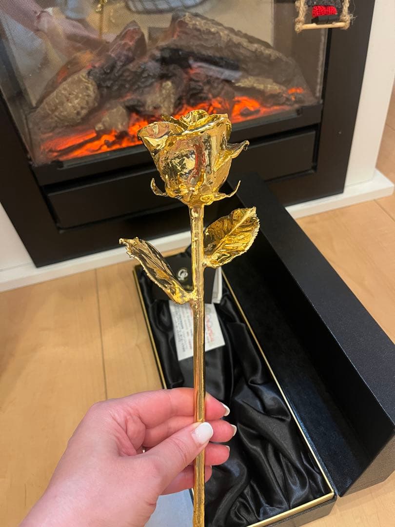 Gold Prestige 金メッキ バラの花