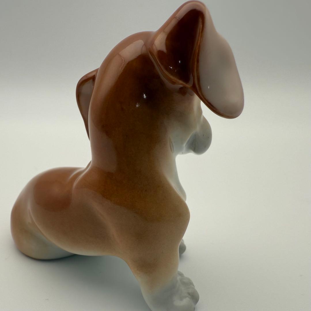 ■美品■ アウガルテン 犬 フィギュリン ダックスフンド