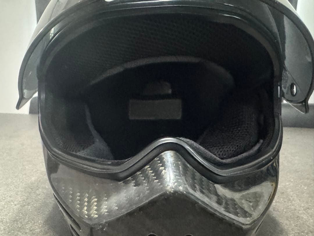 M*中様 SIMSON カーボンファイバー フルフェイスヘルメット