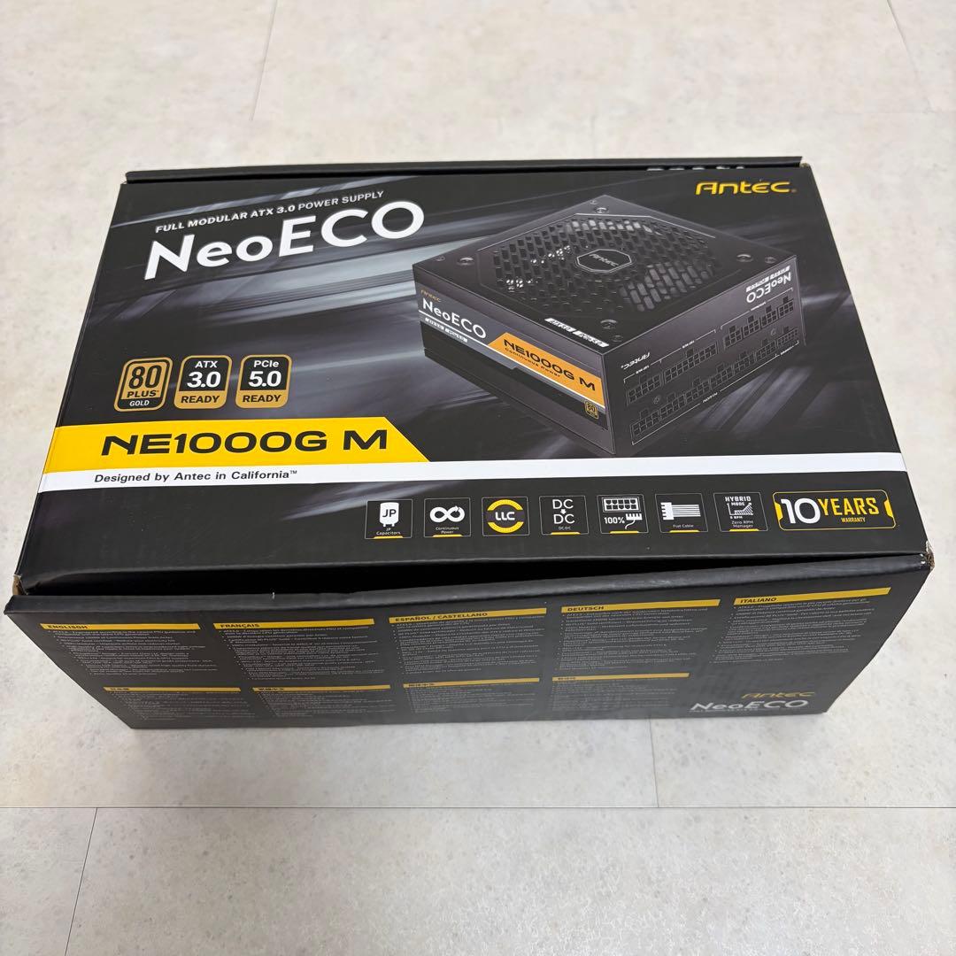 Antec NeoECO NE1000G M 1000W ATX 電源ユニット