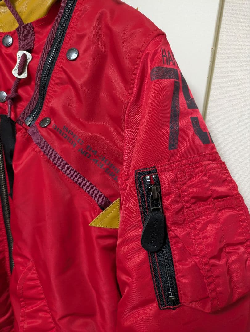 AVIREX MA-1フライトジャケット　リモデル