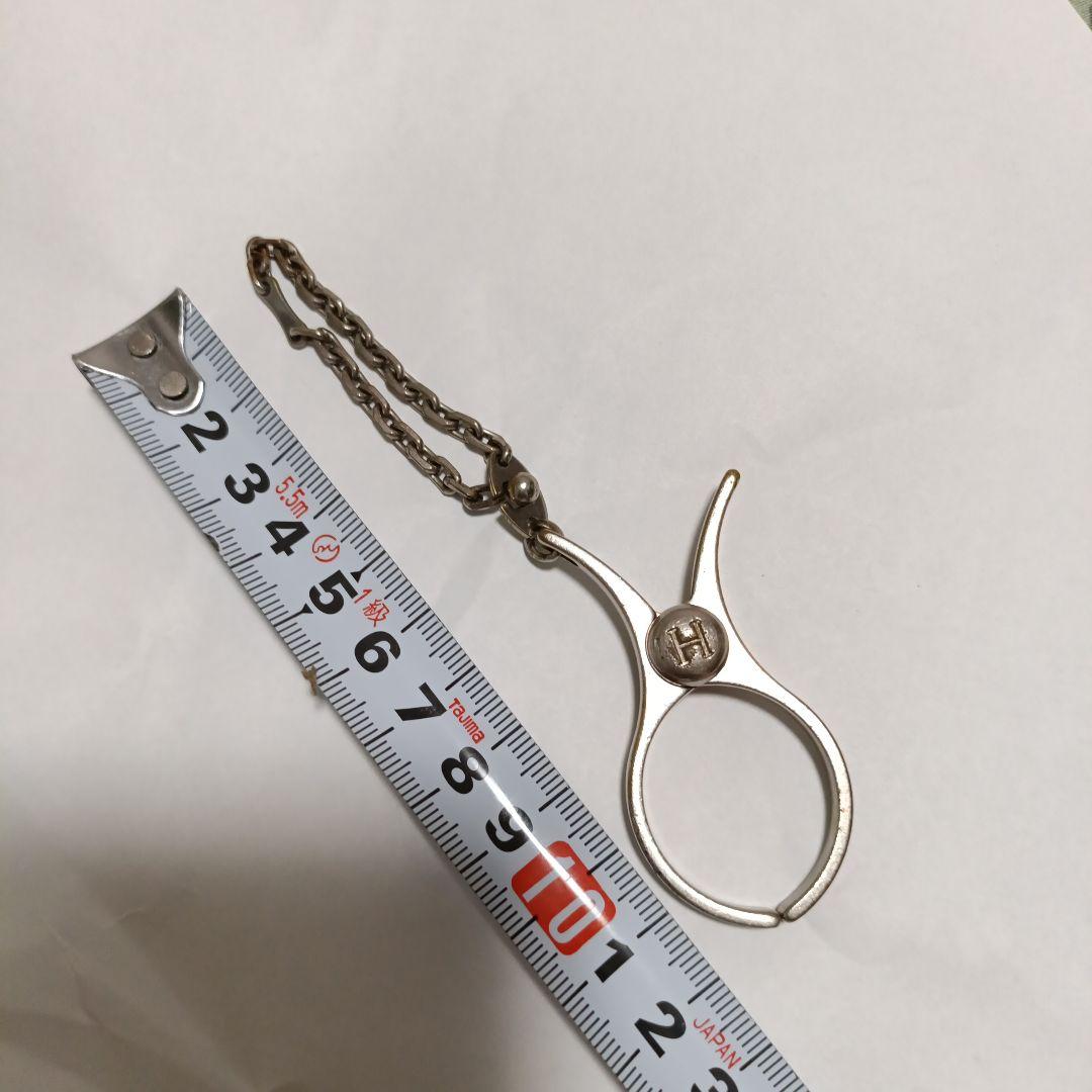 エルメス　グローブホルダー　ゴールド　傷汚れあり　付属品なし