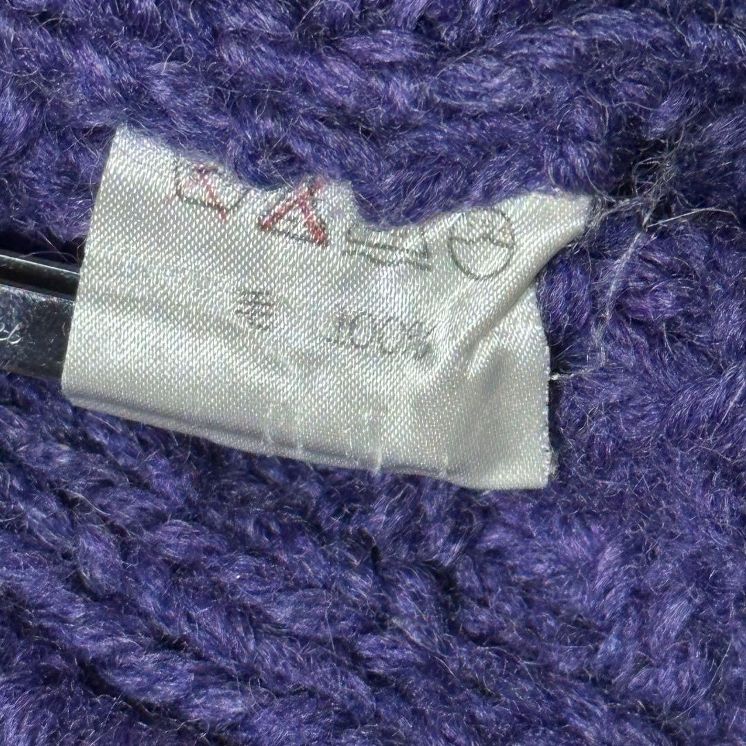 ISSEY MIYAKE MEN archive デザイン カーディガン 紫