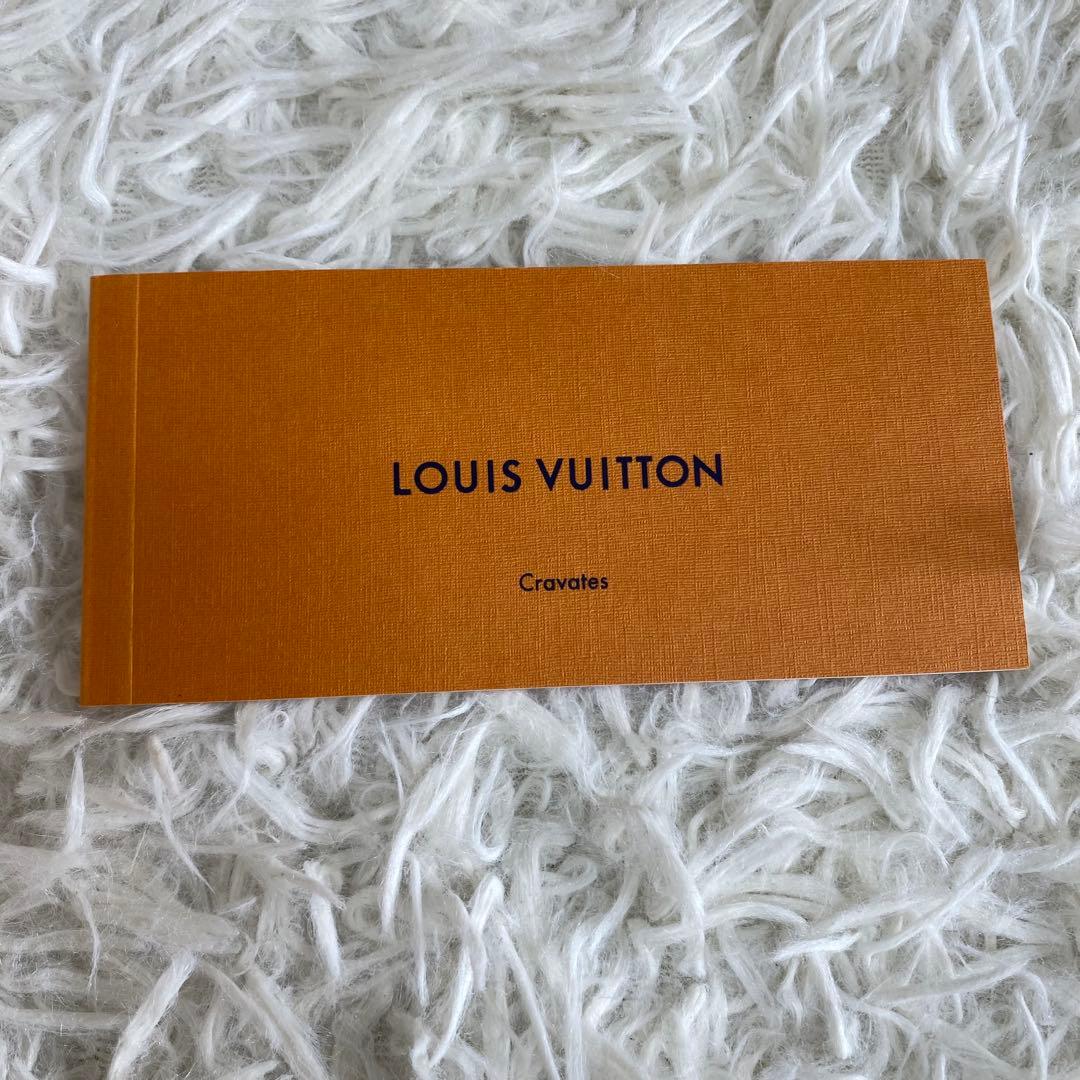 【超極美品/現行青タグ】ルイヴィトン　マイクロダミエ　ネクタイ　箱付き　レッド