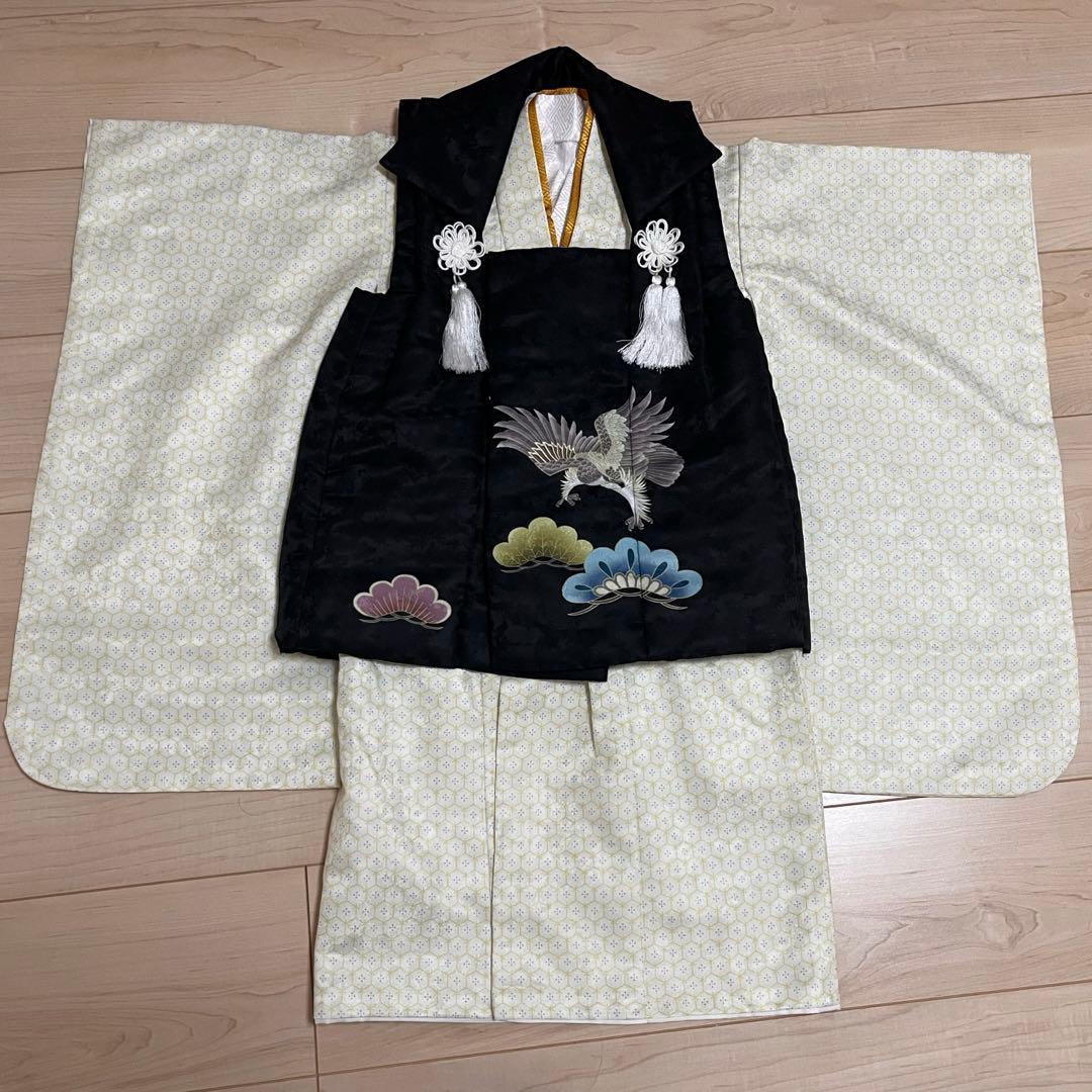 七五三 男の子 被布着物セット