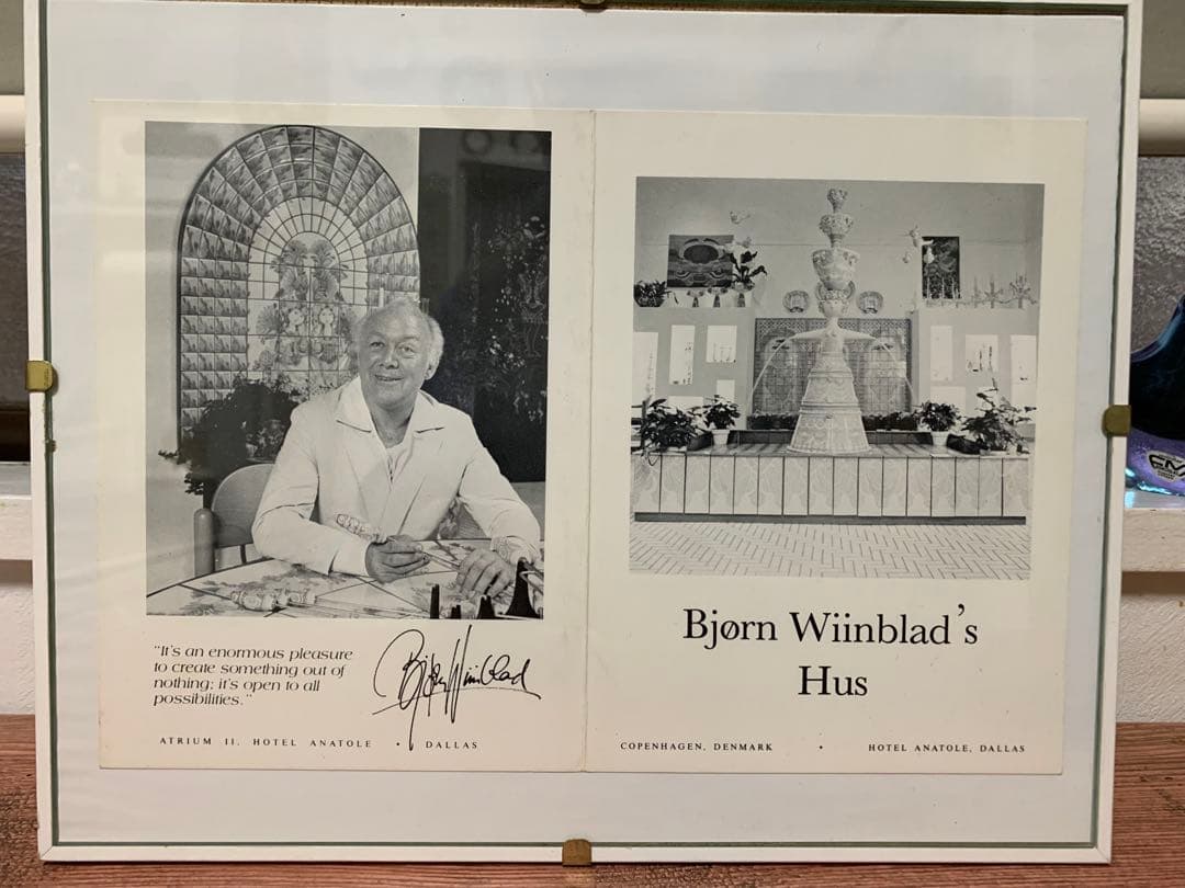 ビヨンヴィンブラッド　可愛い！ビンテージスタジオ手書き一点物３人少女柄花瓶型土台