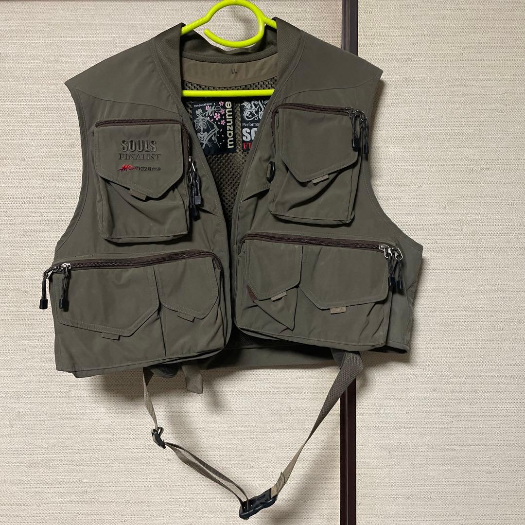 SOULS FINALIST×mazume　フィッシングベスト ＬＬサイズ