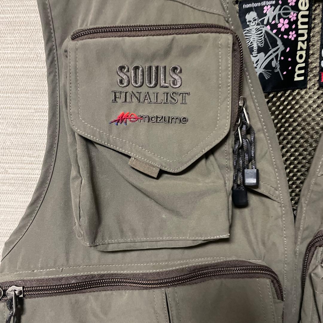 SOULS FINALIST×mazume　フィッシングベスト ＬＬサイズ