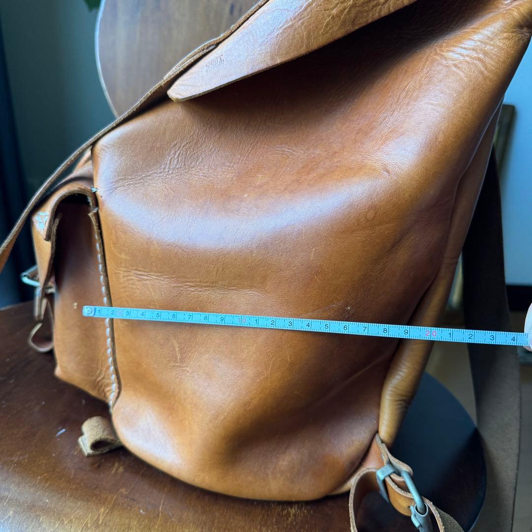 TREK 本革 レザー リュック バックパック ブラウン ヴィンテージ