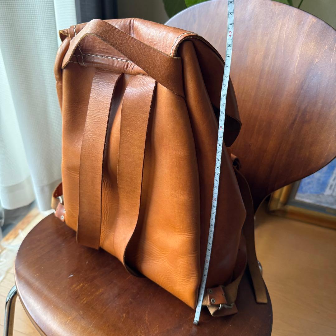 TREK 本革 レザー リュック バックパック ブラウン ヴィンテージ