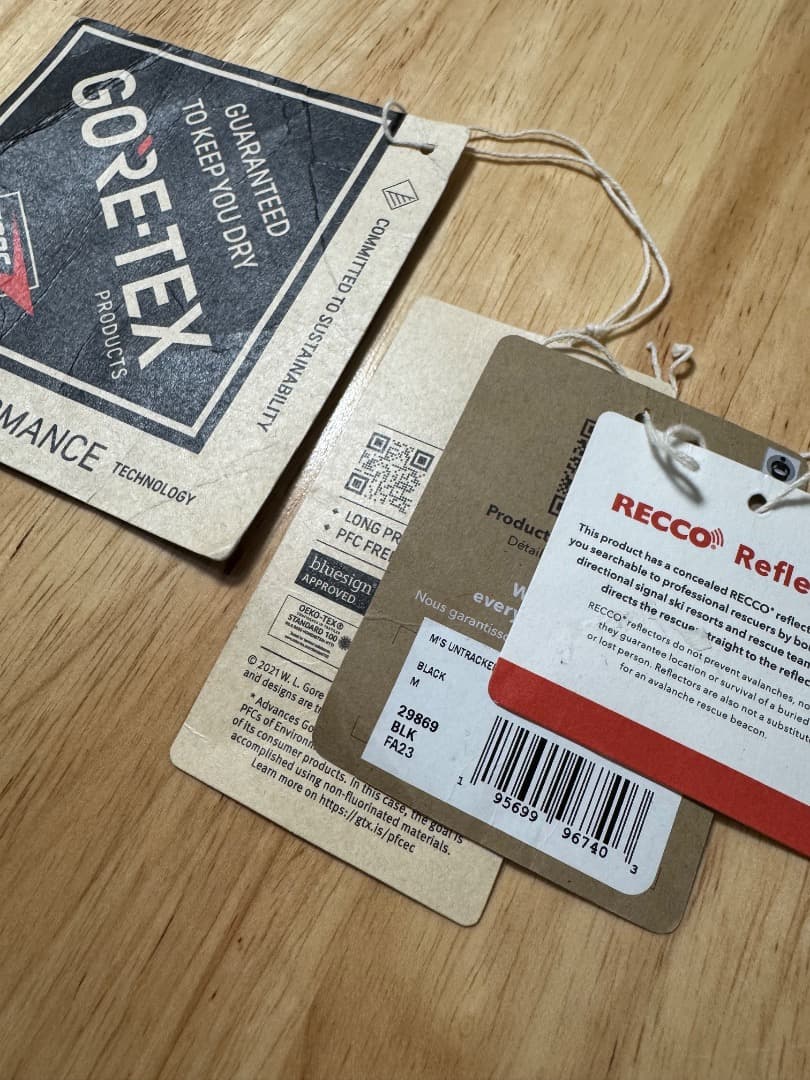 パタゴニア アントラックドジャケット M ブラック 黒 ゴアテックス