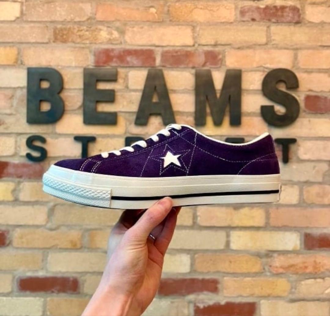 靴 CONVERSE / ONE STAR J SUEDE / PURPLE