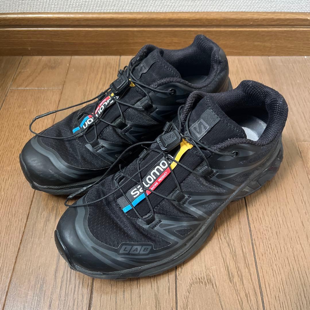 Salomon XT-6 ブラックスニーカー