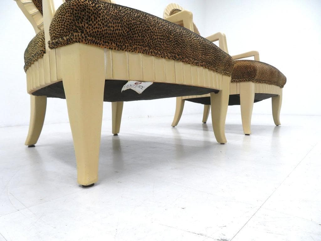 展示品　センチュリー　ラウンジチェア　シングルソファ　2点セット　アームチェア