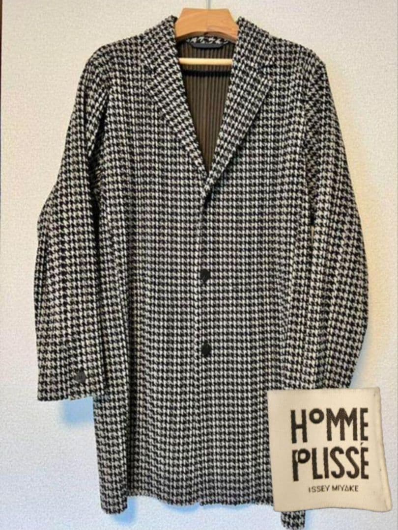 homme　plisse コート【ISSEY　MIYAKE】