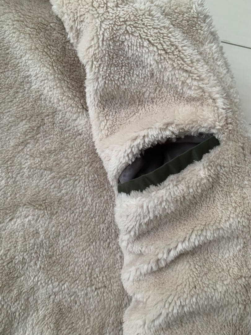 PEANUTS スヌーピー MA-1 ジャケット　裏ボアLサイズ