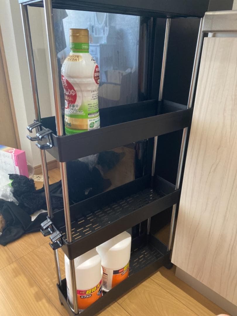 収納ラック 隙間収納 キャスター付き スリム キッチンワゴン